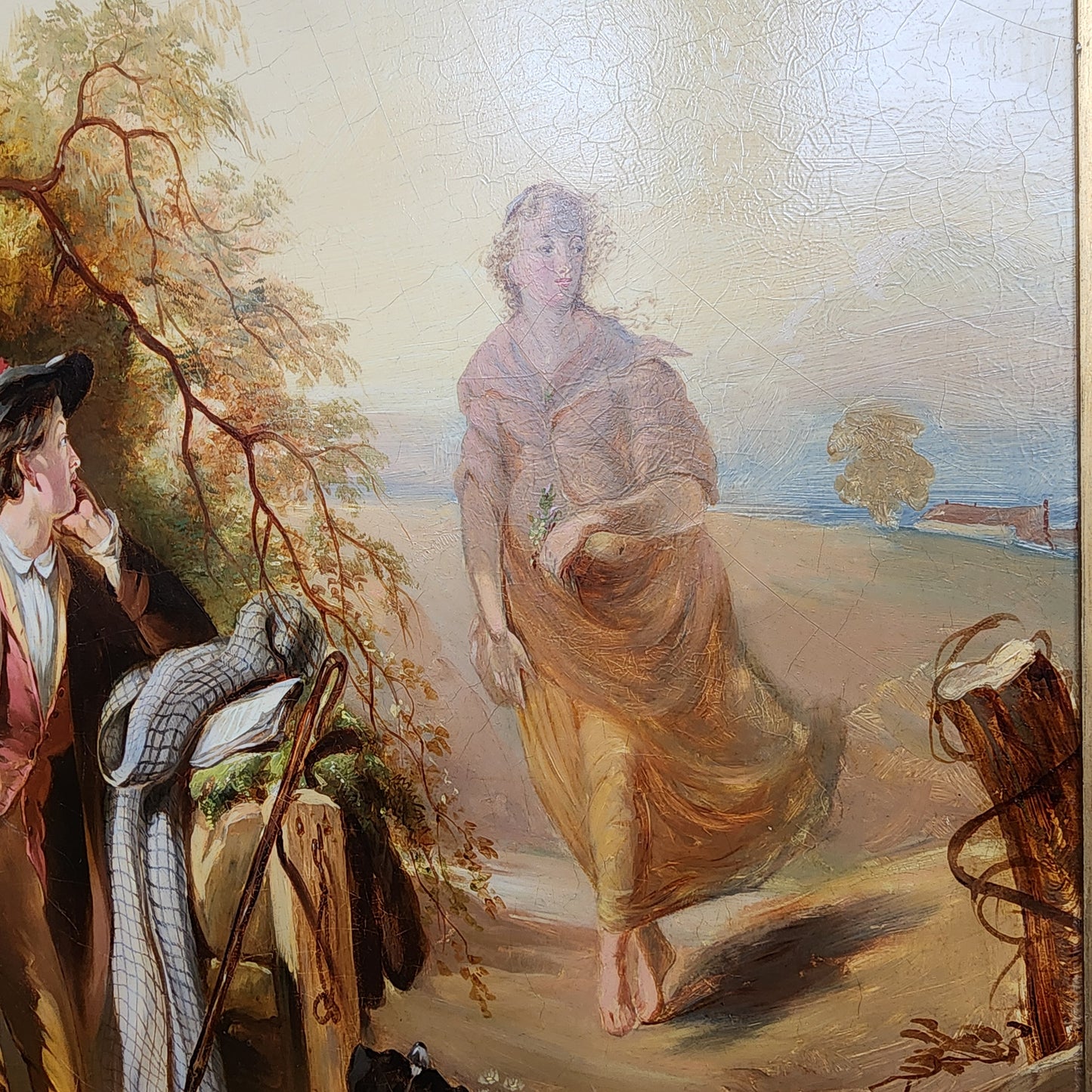 Pair of 19th Century Romantic Scenes