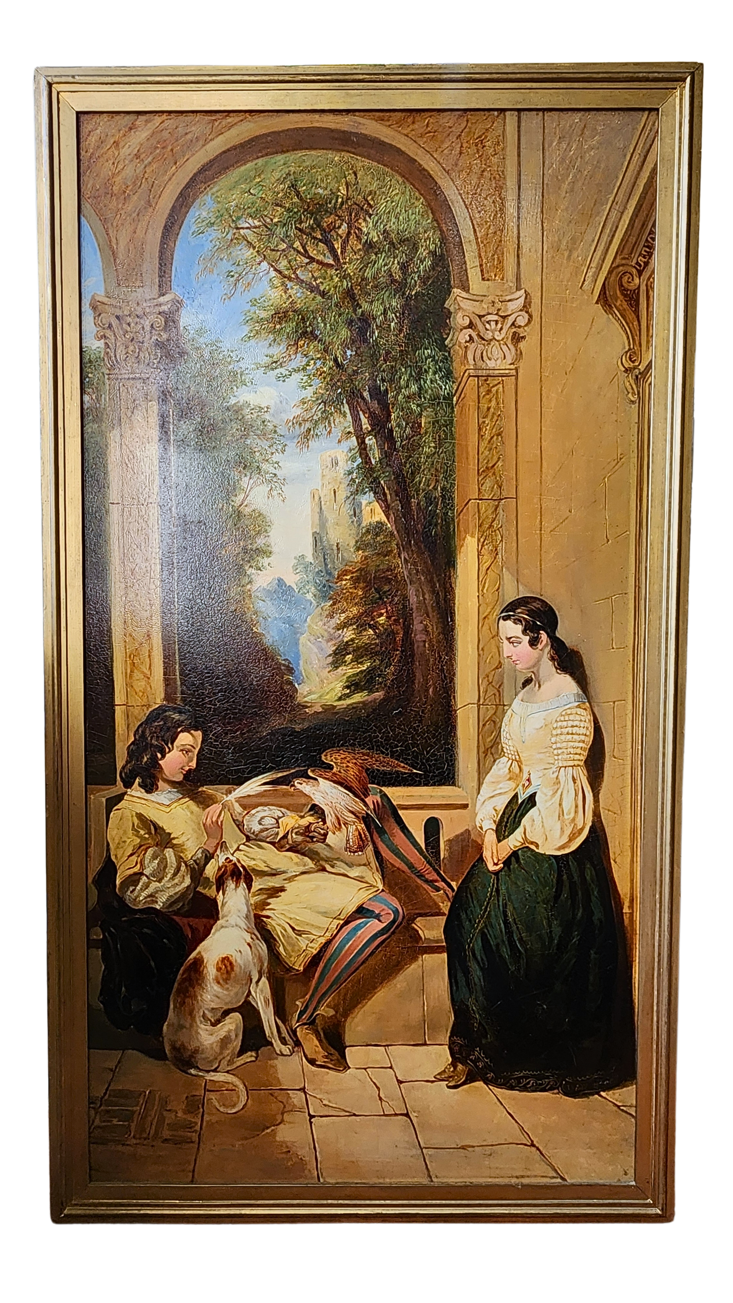 Pair of 19th Century Romantic Scenes
