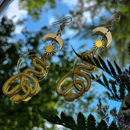 Medusa Earrings