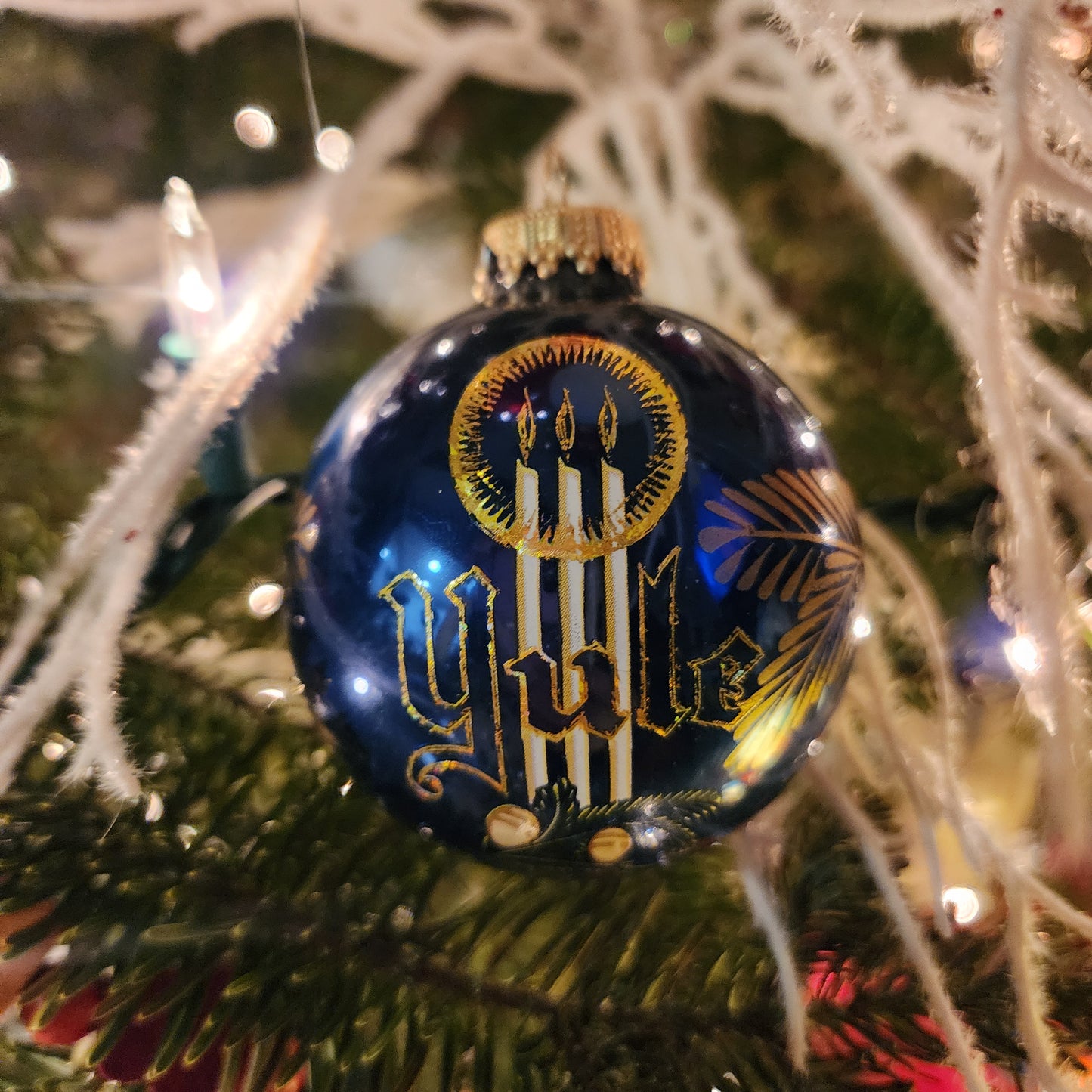 Yule Glass Ornament