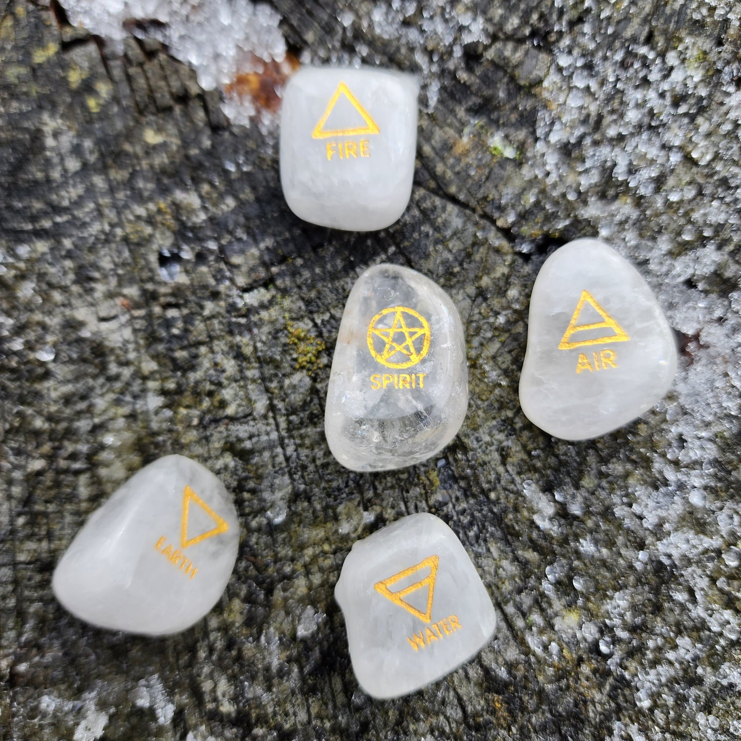 Elemental Stones- CLEAR QUARTZ