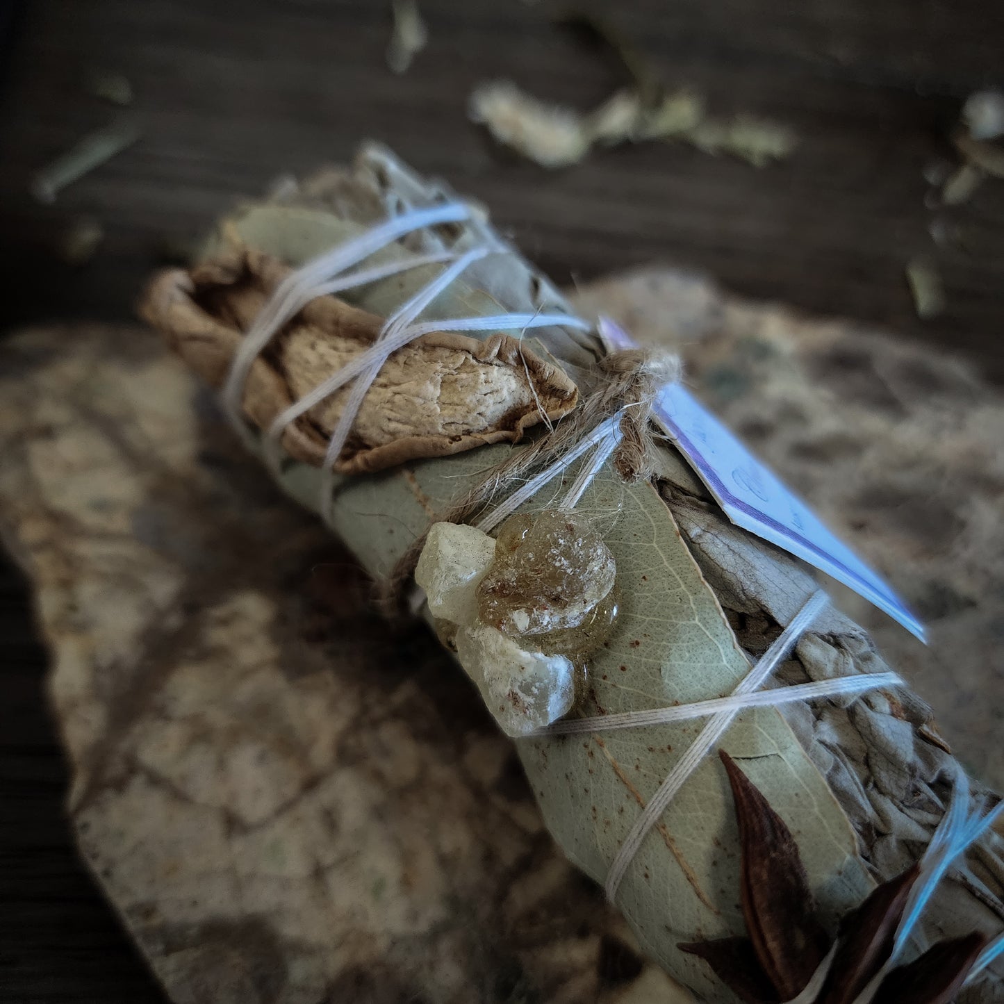 Cleansing Wand- WHITE SAGE + ANICE + COPAL + GINGER