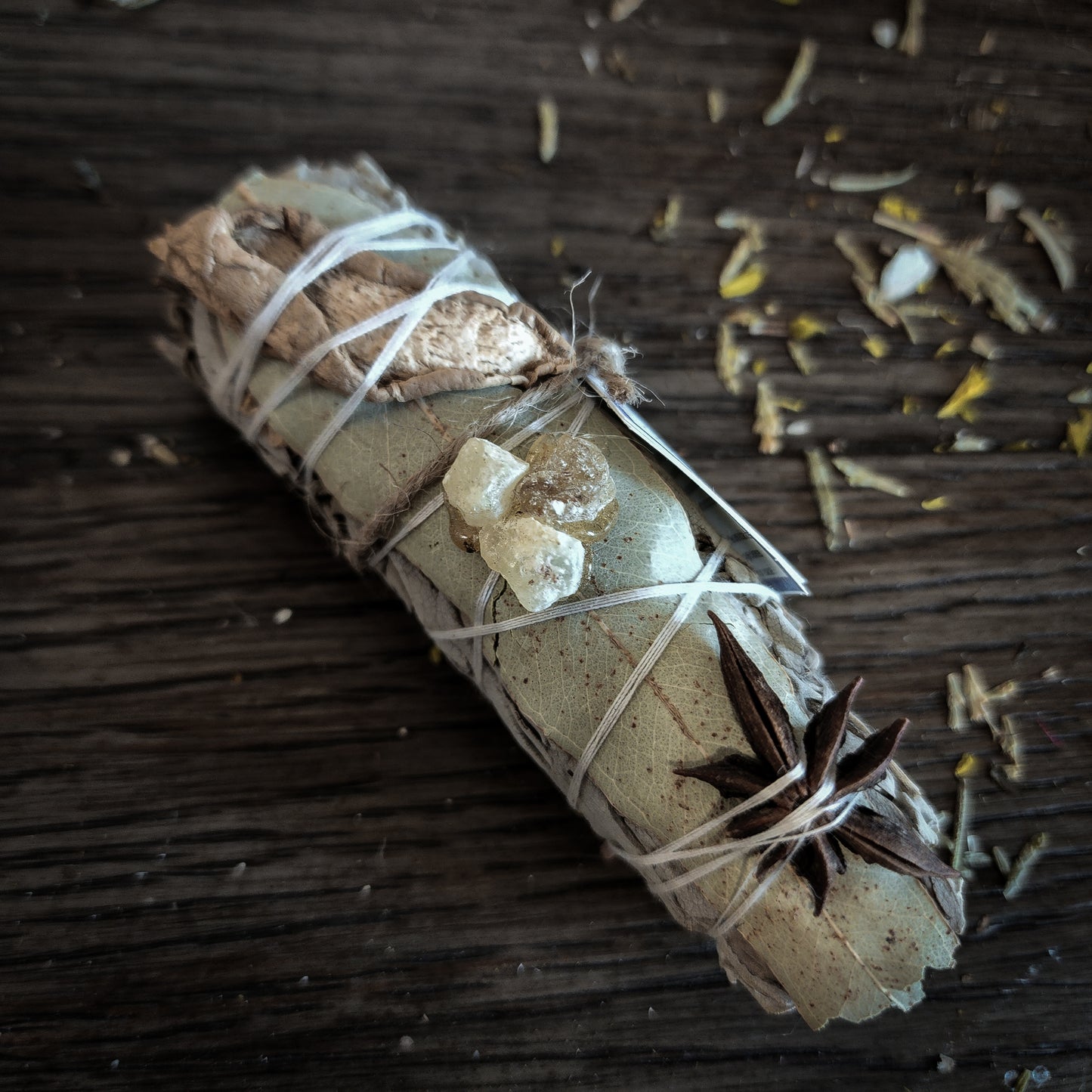 Cleansing Wand- WHITE SAGE + ANICE + COPAL + GINGER