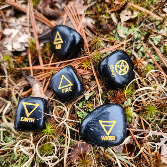 Elemental Stones- BLACK TOURMALINE