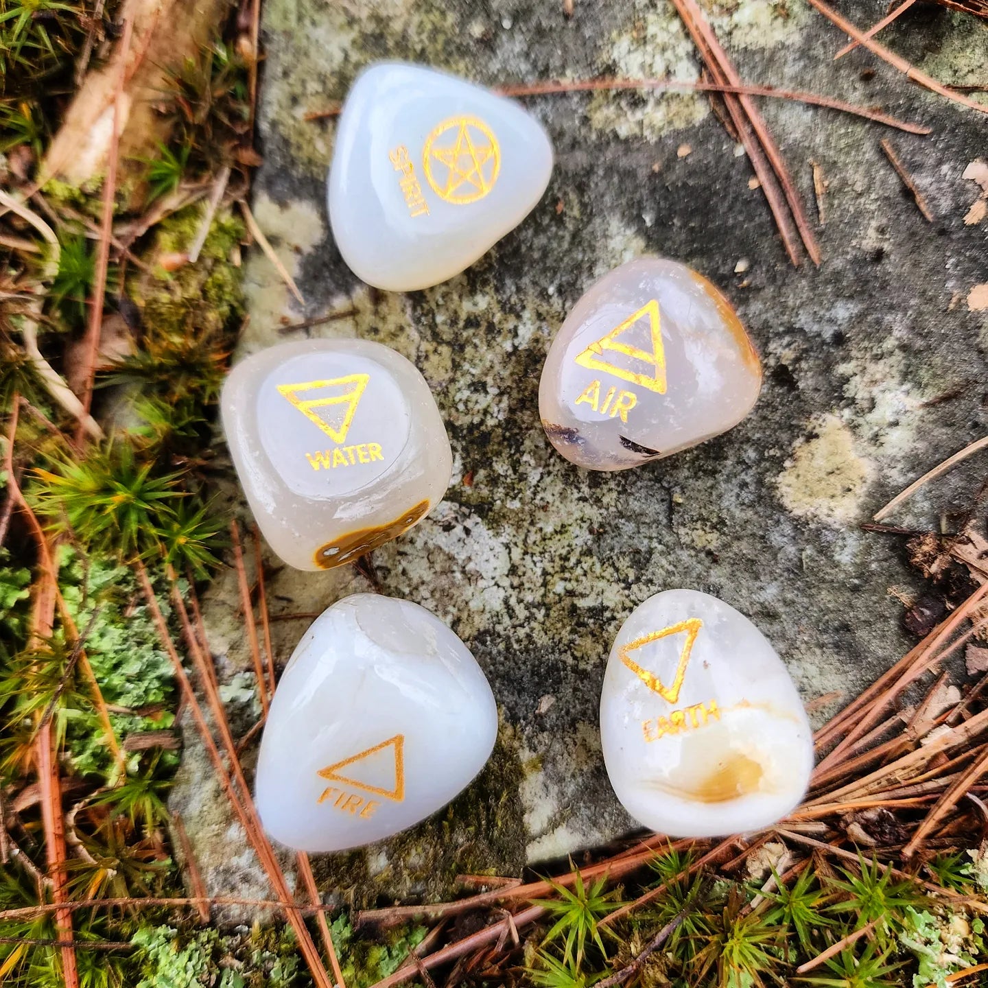 Elemental Stones- FLOWER AGATE