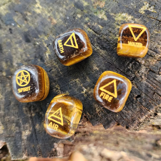 Elemental Stones- TIGER EYE