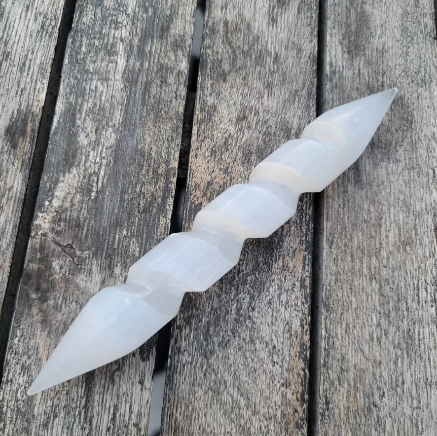 Selenite Wand