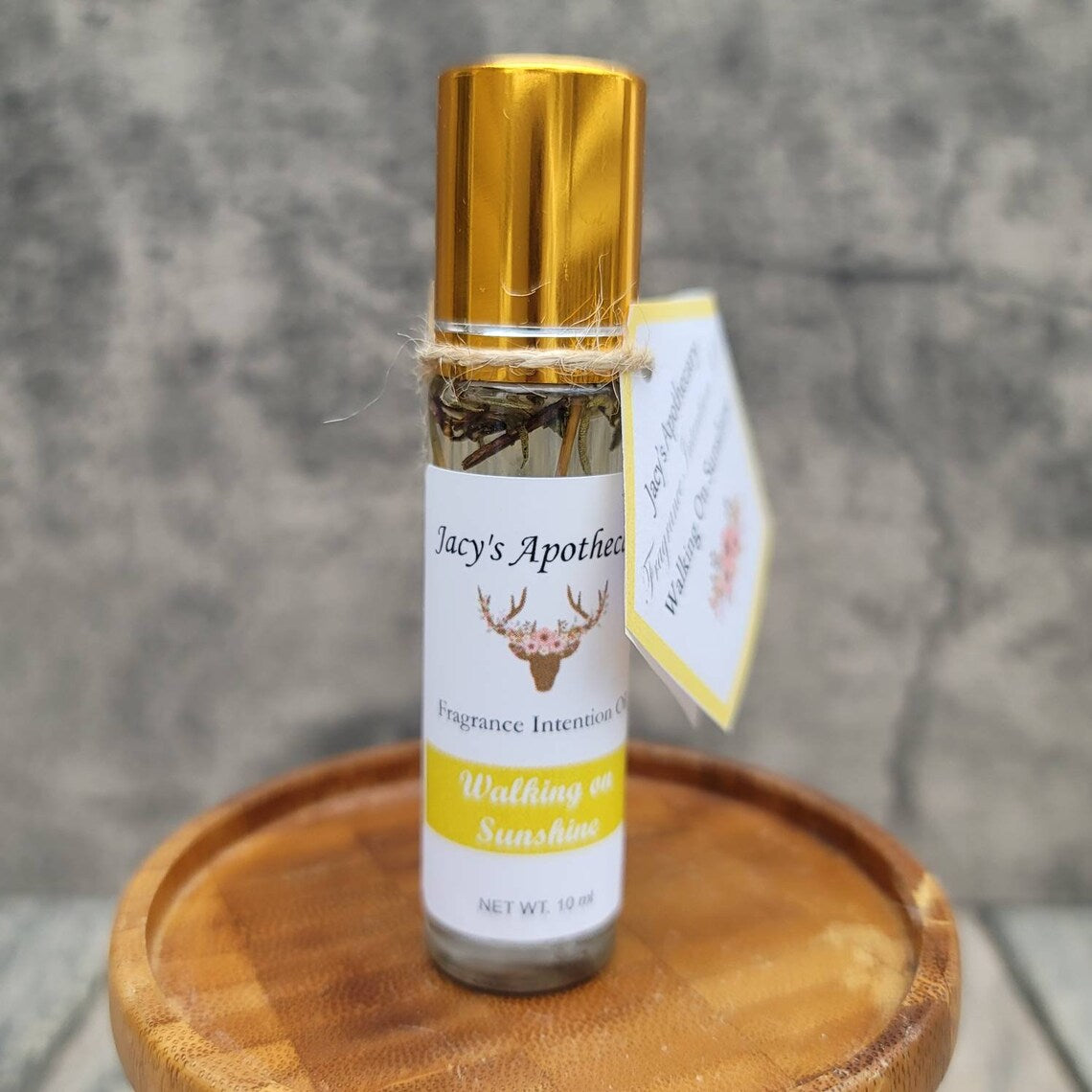 Fragrance Intention Oil- WALKING ON SUNSHINE