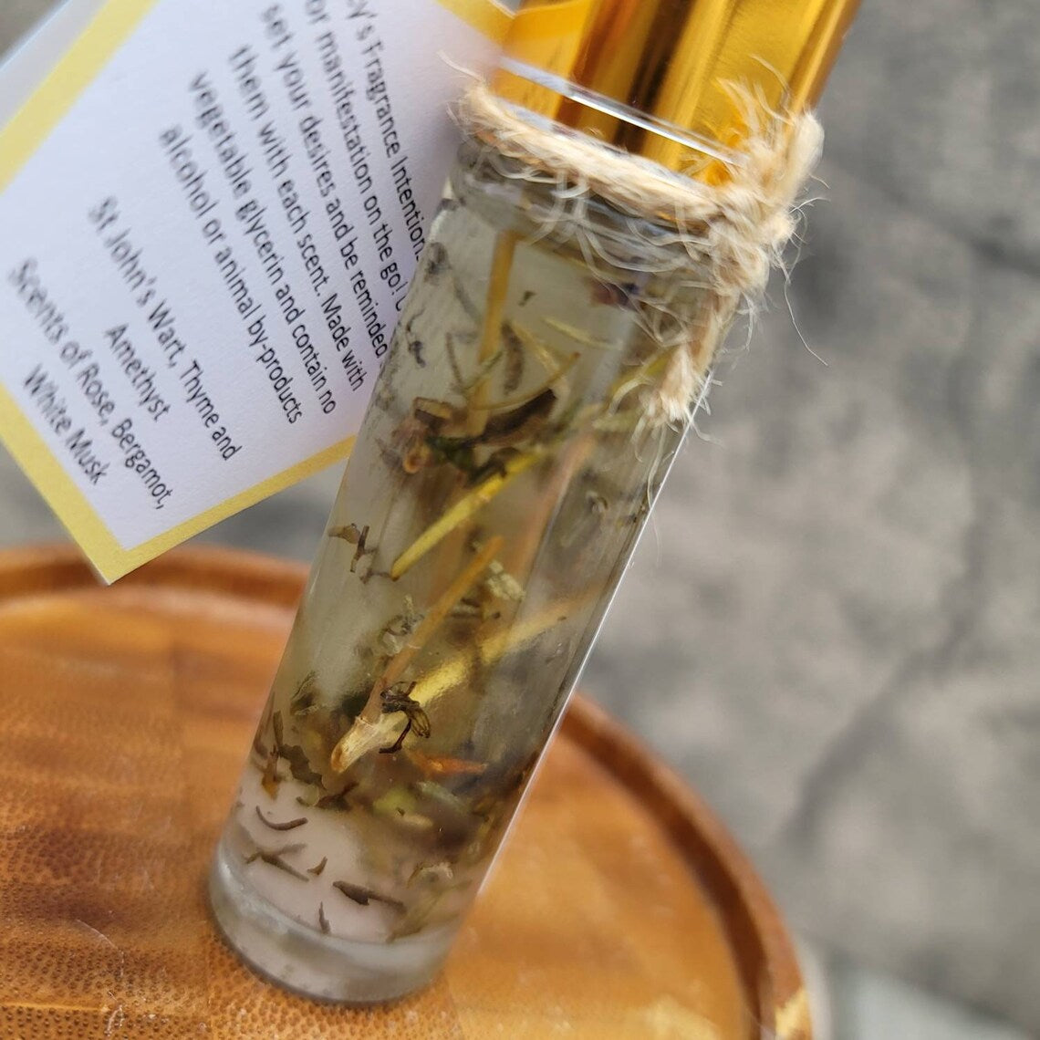 Fragrance Intention Oil- WALKING ON SUNSHINE